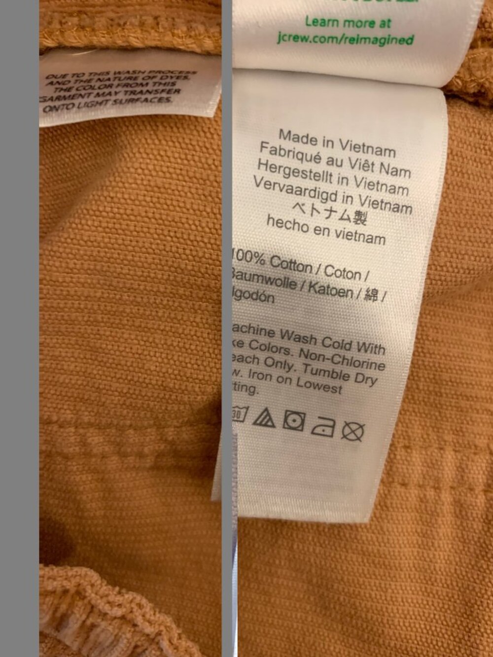 J. Crew drawstring corduroy pants - Picture 3 of 7